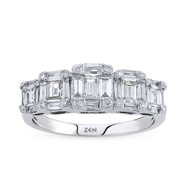 0,57ct Baguette Diamond Ring